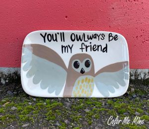 Montgomeryville Owl Plate