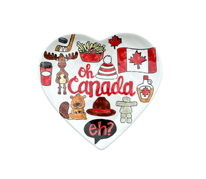 Montgomeryville Canada Heart Plate