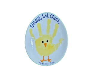 Montgomeryville Little Chick Egg Plate