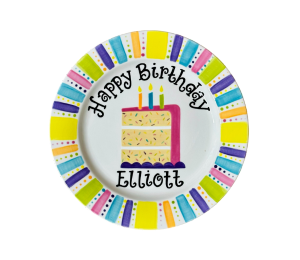 Montgomeryville Birthday Cake Plate