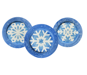 Montgomeryville Paper Snowflake Plate