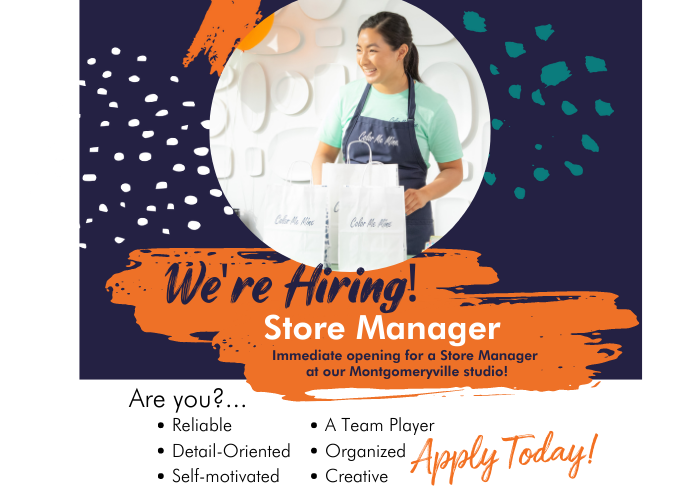 Color Me Mine Montgomeryville Pennsylvania • Paint Your Own Pottery